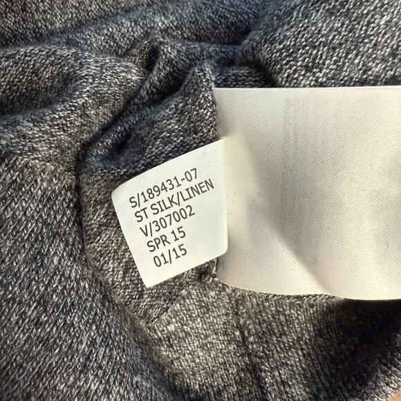 Banana Republic Silk Linen Blend Crewneck Pullover Sweater Gray Men’s Size XXL - Picture 8 of 9